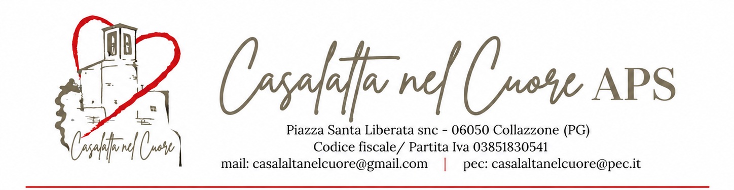 Casalalta nel Cuore APS - carta intestata ufficiale